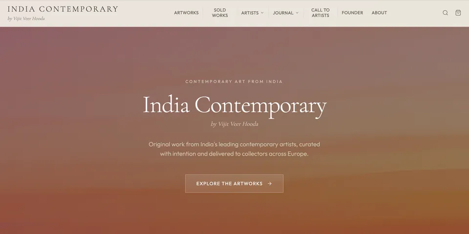 India Contemporary screenshot