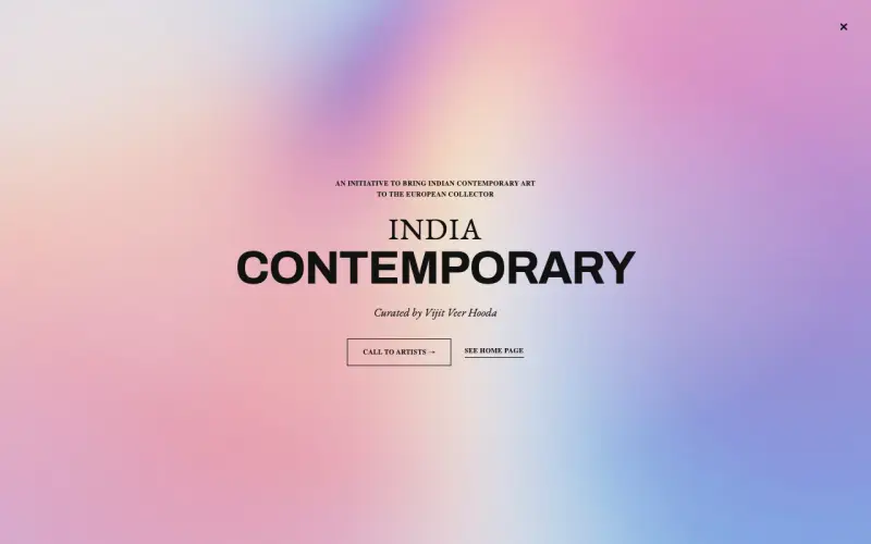 India Contemporary live site