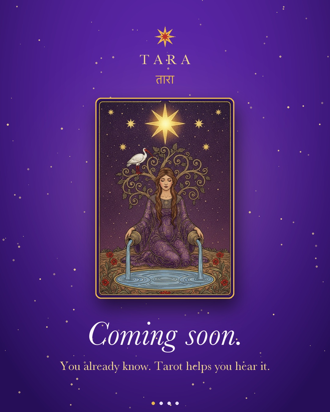Tara is coming soon.